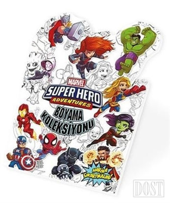 S per Kahramanlar Marvel S per Kahramanlar Boyama Koleksiyonu
